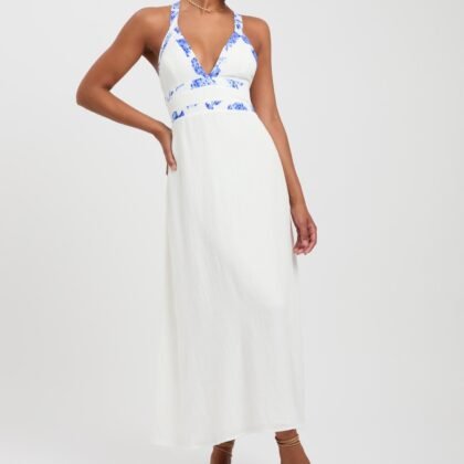 Hayman Contrast Midi Dress